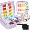 Colored Pens, Shuttle Art 22/24/30/72/100/180 Colors Cute Journal Pens 0.6mm Fine Point Colored Gel Pens for Black Paper Adult Coloring Writing Drawing Journaling Note Taking School Office Home,Design,Students