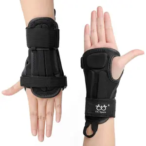 1 Pair Wrist Guard Wrist Support Protective Wrist Brace for Roller Skating Snowboarding Skateboarding for Adults Kids Youth