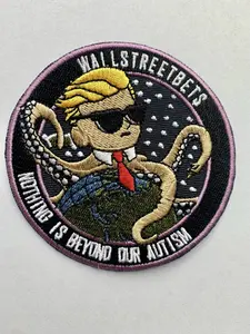Wall Street Bets Morale Patch Reddit Iron On Sew On Patch 3.5