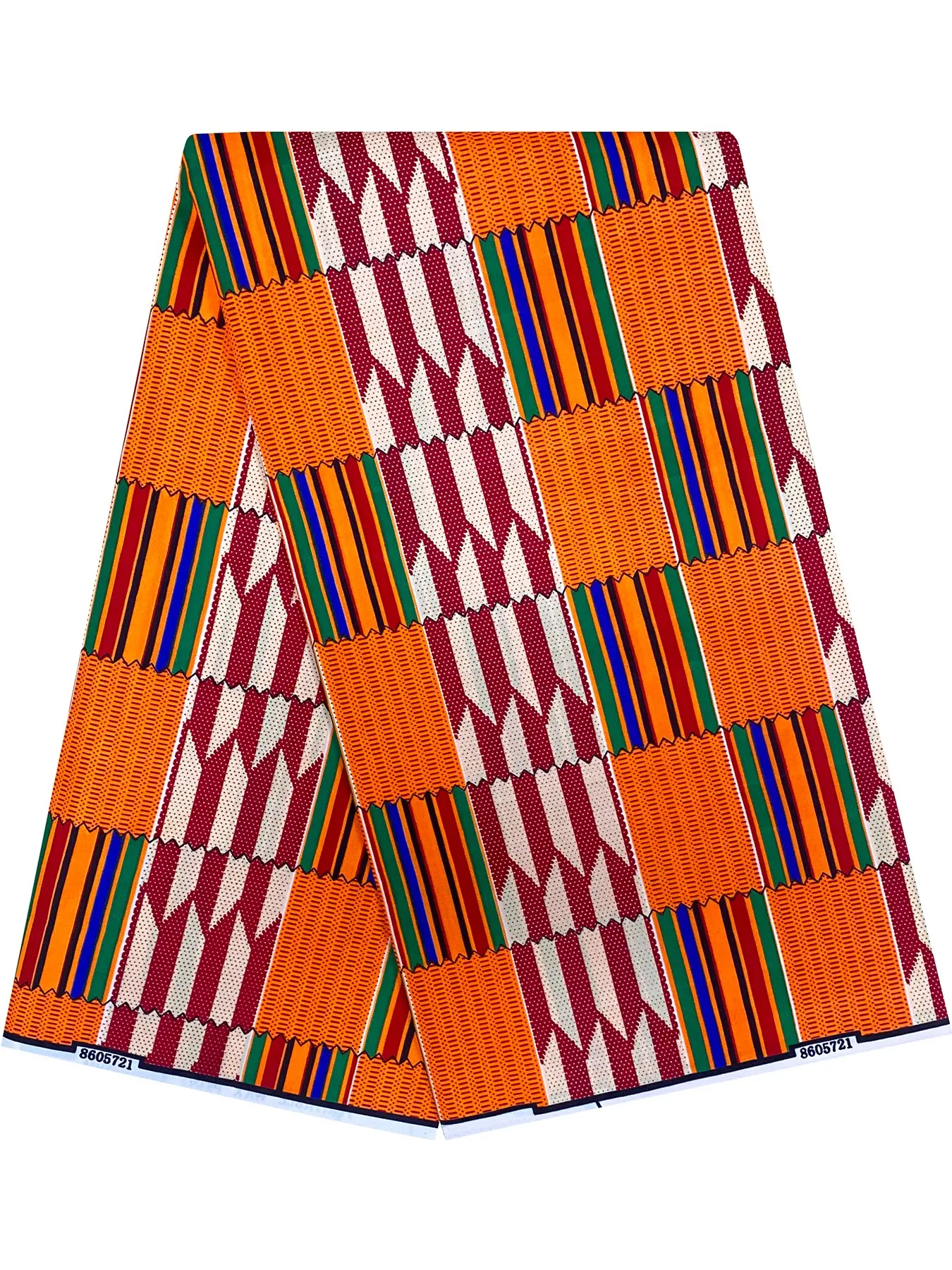 African Print Fabric Ankara Material, Jacquard Fabric, 6 Yards Kent Wax Cloth, Ideal for Crafting and Fashion Projects, Vibrant Geometric Patterns and Textures, Party Wear, Festive