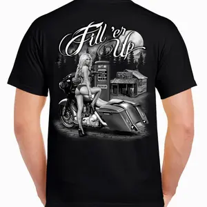 Men's Fill 'er Up T-shirt, hoodie unisex fashion, soft fabric, loose fit.