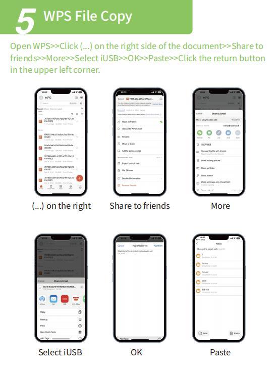SEALIGHT Multi-Port Memory Card Reader，4 in 1 SD/TF/USB OTG Adapter for iPhone 15/14/13/12/11 Pro/Pro Max, Android, iPad, Laptop with Type C, USB C, Lightning, Plug & Play, Record Memory Gift (No App Required)