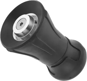 Fireman Hose Nozzle, 3/4" Garden Hose Nozzle, High  Sprayer Nozzle for  Washing, Patio Cleaning, Watering Lawn and Garden, Universal Fit Garden Hoses Black