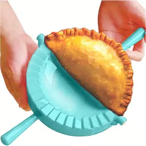 6 inch Empanada Maker Press Professional Mold for Ravioli Dumpling Tortilla Quesadilla Empanadas Pierogi Samosa Calzone Momo Extra Large