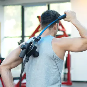 Adjustable Ergonomic Holder for Handheld Muscle Relaxation Devices, Provides Better Reach for Back and Hard-to-Access Areas, Secure and Stable Design