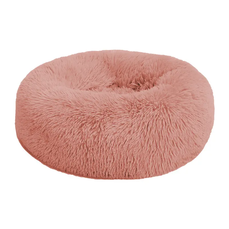 1Count Portable round pet bed for cats and dogs, luxury pet cushion bed for cats and dogs, Shaped Beds