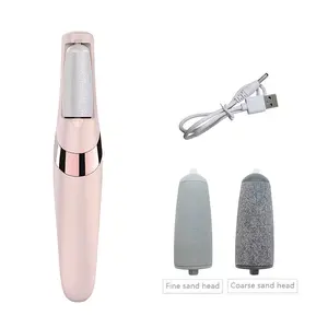 Electric Foot Callus Remover Rechargeable Pedicure Tool for Dry Hard & Dead Skin Removal Dual Speed Settings Cordless Home Use Pedi Feet Care Ideal Gift