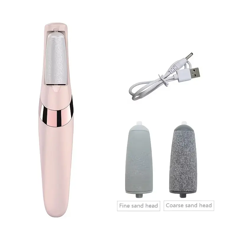 Electric Foot Callus Remover Rechargeable Pedicure Tool for Dry Hard & Dead Skin Removal Dual Speed Settings Cordless Home Use Pedicure kit, Feet Care Ideal Gift