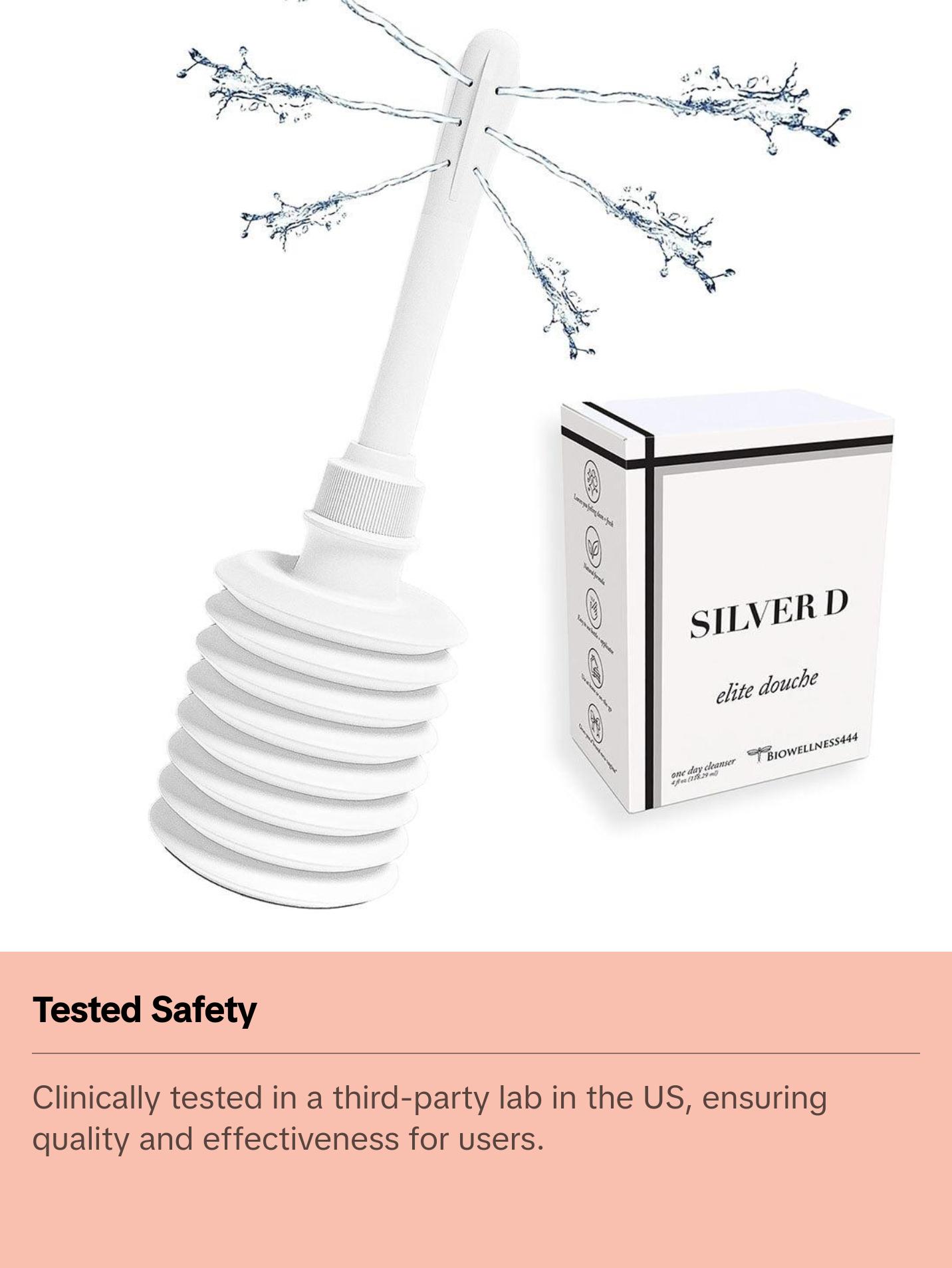 Silver D Elite Douche (1 Day Maintenance Cleanser)