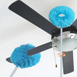 Ceiling Fan Cleaner Duster, Dust Removal Brush, Removable & Washable Microfiber Ceiling & Fan Duster, Summer Essentials Cleaning Tool, Household Cleaning Tool