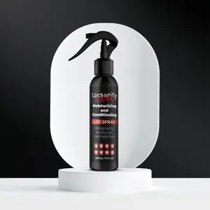 Locsanity BOLD Moisturizing & Conditioning Daily Spray Haircare Hydrating with Plant-Based Ingredients for Moisture Balancing Scalp Nourishment Cedarwood Peppermint Orange Blossom Vitamins