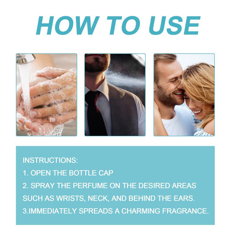 Cupid Cologne for Women Pheromone-Infused Hypnosis Fragrance, Long-Lasting Romantic Scent, 1.7 Fl Oz