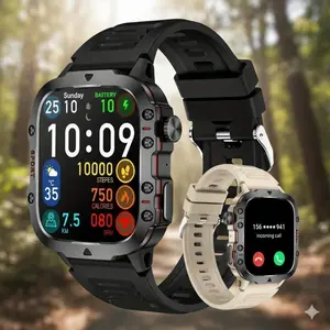 Bluetooth Smartwatch for Men, IP68 Waterproof Fitness Tracker with Heart Rate & SpO2 Monitor, 100+ Sports Modes for Running Cycling Hiking, Metal Business Casual Watch for Daily Wear, Rugged Fitness Smartwatch