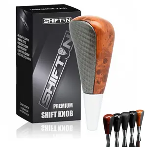 SHIFTIN Large Gear Shifter Knob Compatible with Lexus LX-470 LX570 LS-400 LS430 RX330 RX-350 RX400h and Toyota, Acura, Mazda Cars