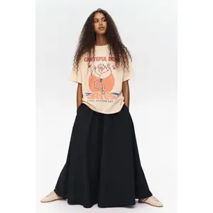 H&M Oversized print-motif T-shirt