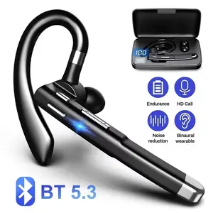 Bluetooth-compatible Wireless Earbuds V5.3 In-Ear Headphones with Microphone, USB-C Charging, Waterproof, Compatible with Android/iOS