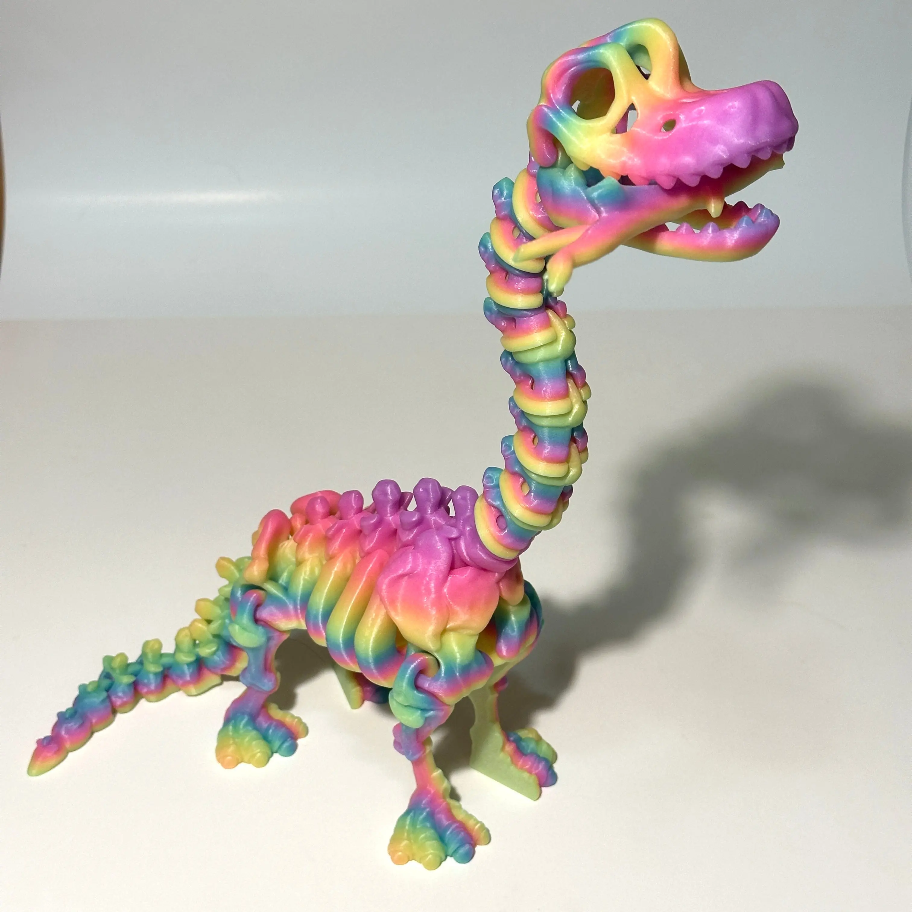 Giant Flexi Skeleton Brachiosaurus - 3D Printed Articulating Figure