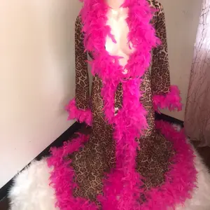 Flowy Feather Boudoir Robe
