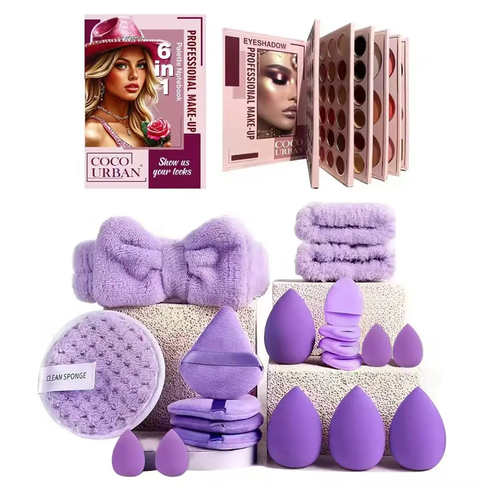 20PCS Makeup Set + Eyeshadow Palette A