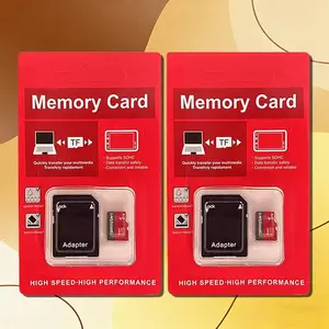2-Pack × 1TB Micro SD card with adapter  card, micro tf waterproof and shockproof, suitable for car GPS route , compatible with dashcam video, smartwatch data, and mobile phone devices flash memory handheld uhs-i  sd adapter high speed portable u3