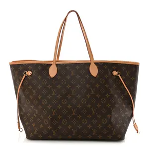 Pre-owned Louis Vuitton Coated Canvas Tote Bags Monogram Neo Neverfull GM
