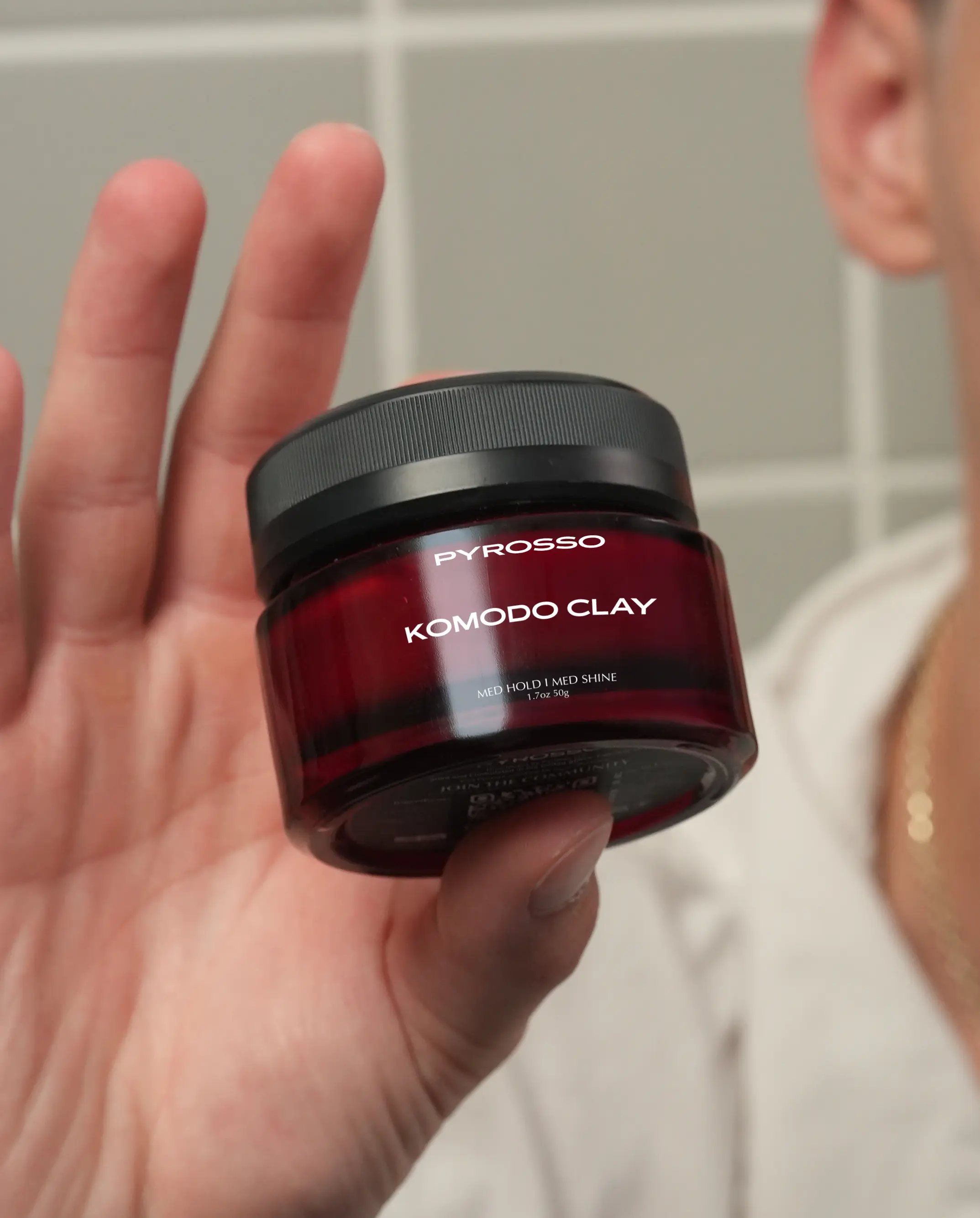 piroです Pyrosso Texture Duo - Zephyr Sea Salt Spray & Komodo Hair Clay