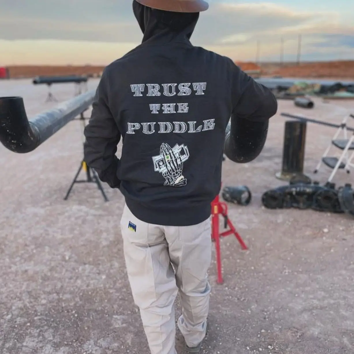 Trust The Puddle Hoodie, Sweatshirt, T-shirt