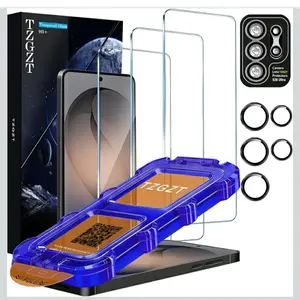 Samsung Galaxy S26 Ultra Screen Protector & Camera Lens Guard 3-Pack | Bubble-Free Install | 10X Stronger Protection