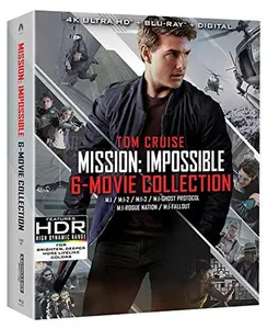 USED-Mission: Impossible 6-Movie Collection (DVD)