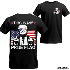 Trum This Ls My Pride Flag Shirt For Men - Forwomen Make America Great Again Sweatshirt Funny Trum Gift Hoodie Casua Hoodied Cotton Hoodie for Everyone