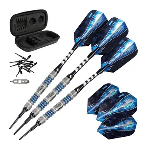 VIPER Astro 80% Tungsten Soft Tip Darts, 20g, Blue Rings, Sports & Outdoor Leisure Recreation Equipment Aluminum Shafts