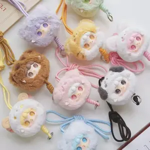 Oxygen Yooki Generation Phone Strap Plush Blind Box, Tiny Zoo Dolls Keychain, Girls' Gift, Soft Toy Collection