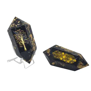 Reiki infused Crystal shape/ EMF Radiation SHIELD/ Orgone technology @solyorgon