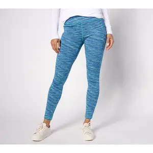 Belle Body by Kim Gravel Petite Rainbow Space Dye Legging