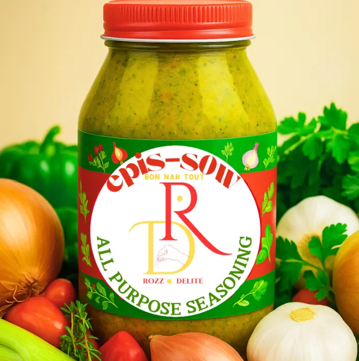 EPIS-SOW Freshly Made Haitian EPIS, All-Purpose Cooking Seasoning for Versatile Dishes, Bon Nan Tout