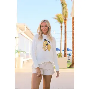 Lemon Long Sleeve Sweater