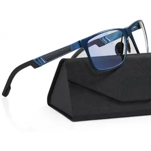 Blue-Light-Blocking-Gaming-Glasses Designed for Men/Women Gamers Anti  with  Filter Lenses for  Screens (Blue GM)
