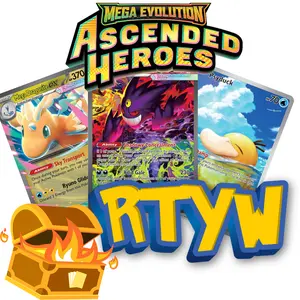 Ascended Heroes Booster Packs - Rip Till You Win - EX or Better - 2 Pack Minimum
