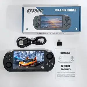 Portable Handheld Game Device Sf3000, Retro Pocket Console, Linux System, 3000mah Battery, USB Charging, Ideal Gift for Birthdays