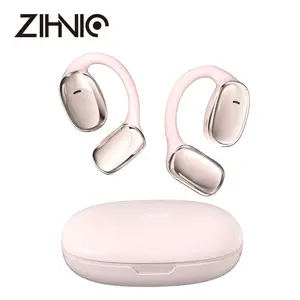 Open Ear Headphones, Comfort Wireless Earbuds With Charging Case,Bluetooth V5.4,Pink Audio Electronic,headphones bluetooth,noise cancelling headphones,audifonos bluetooth,wired earphones,openearearbuds,gamingheadset,traveling gadgets,Headset,Chargeable