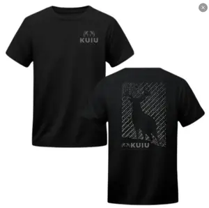 KUIU T-Shirt – Deer Silhouette Graphic, Perfect Gift for Ultralight Hunting and Outdoor Enthusiasts, Men's Cotton Tee