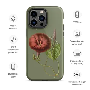 Vintage floral Tough iPhone case