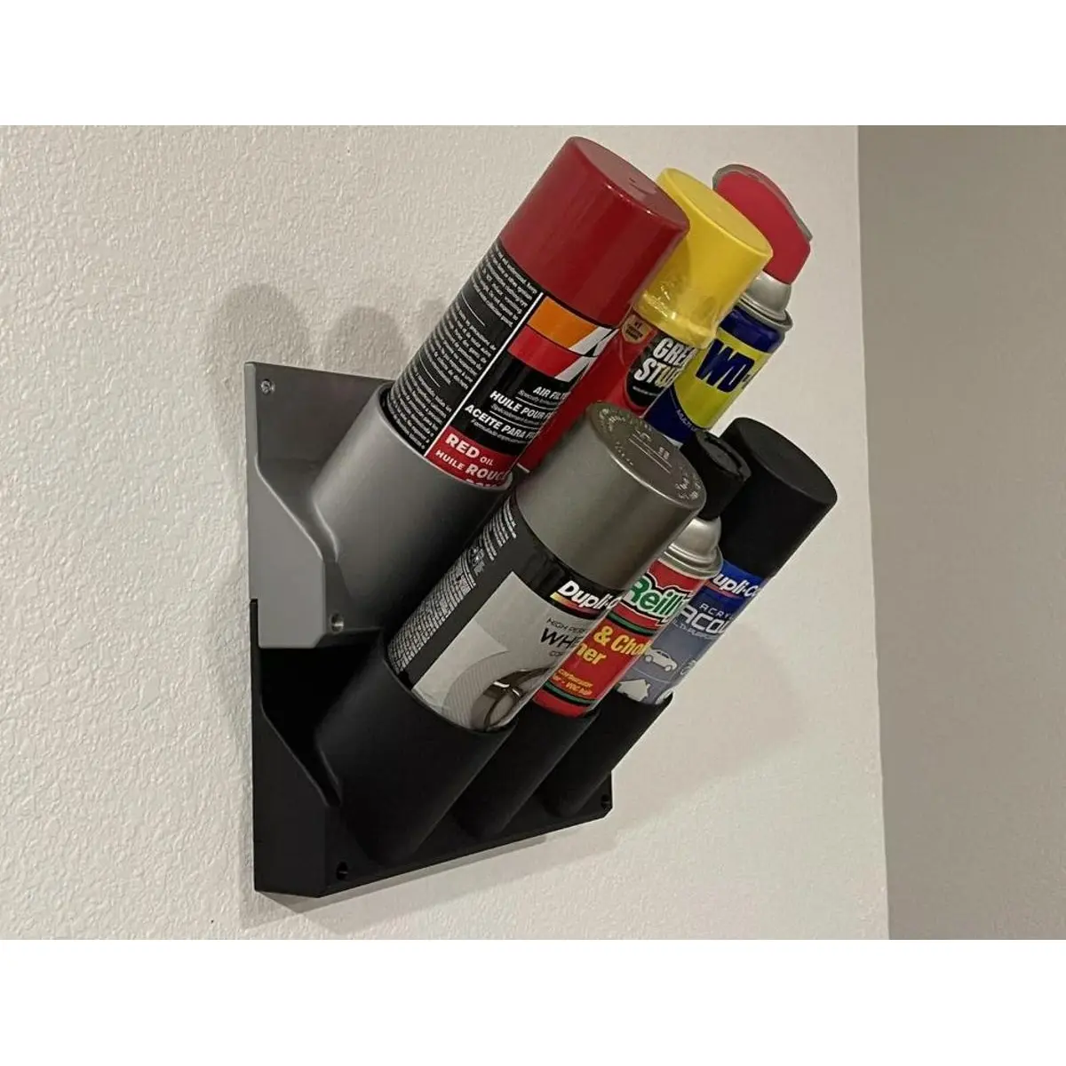 Can Organizer Holder Spray Paint Aerosol Work Bench Toolbox Wall Shelf Hanging Workshop Workbench Garage Storage Diy Usa
