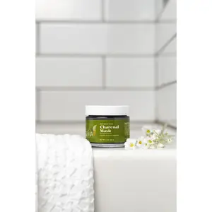 Detoxifying Charcoal Mask - Radiant Skincare Treatment for Moisture Skin Repair & Comfort 30ml Rose-Scented Clarifying Formula