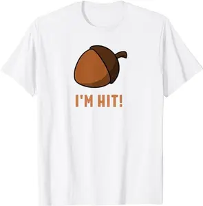 I'm Hit Acorn Meme Funny Cop Shirt Parody 2024 Police T-Shirt