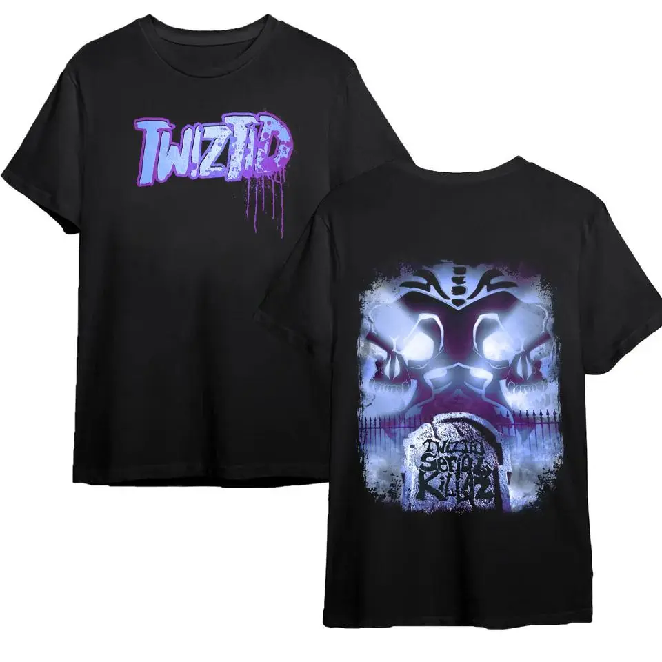 Twiztid Certified Psychos Tour 2026 Vintage Bootleg Graphic Shirt Horrorcore Concert Tee HY6351