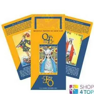 Quick and Easy Tarot Deck - Beginner Friendly & Intuitive 78 Card Deck with Universal Waite Imagery for Intuitive Readings and Spiritual Insight