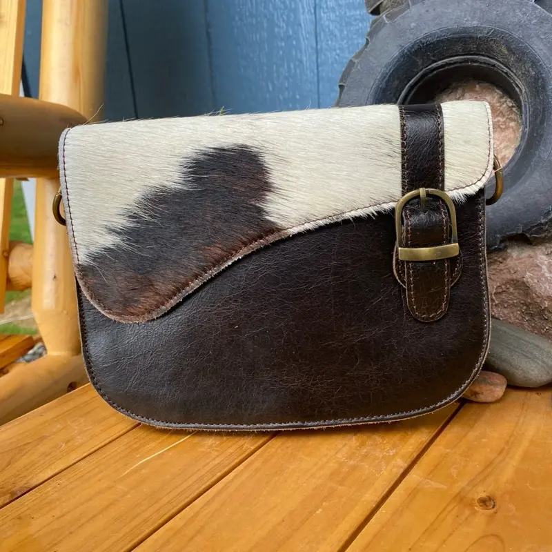 Genuine Cowhide Messenger Bag