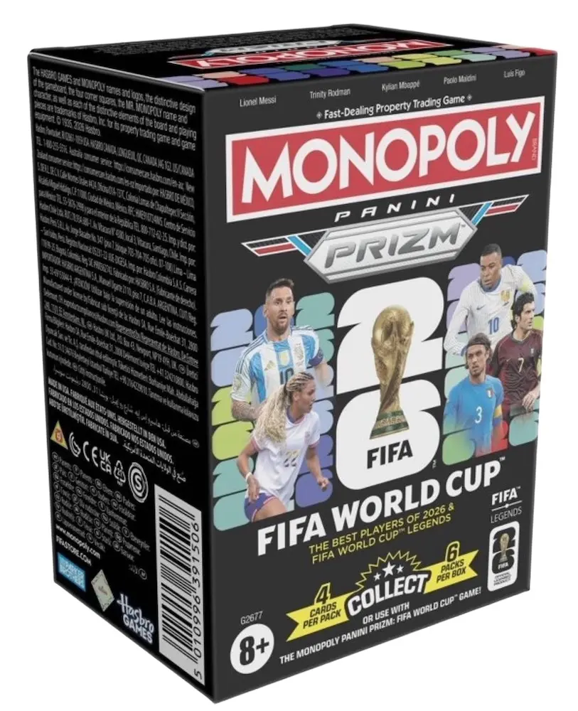 2026 Panini monopoly prizm world cup blaster box 2026 Panini monopoly prizm world cup blaster box