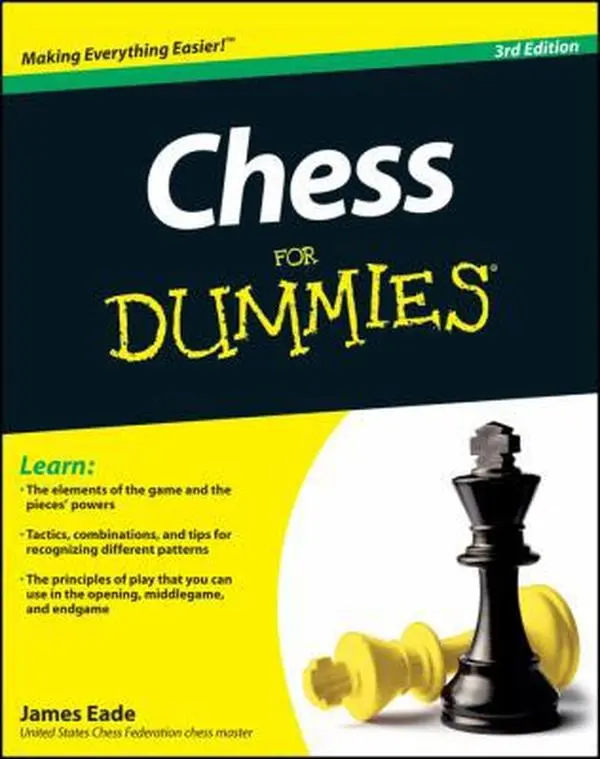 USED Book - Chess For Dummies by James Eade (Paperback) - english